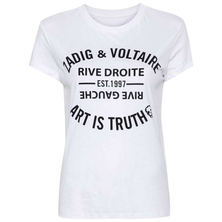 Zadig & Voltaire T Shirts - White | 1c172f138420efb265277f3c1f08aec83f5a02bb