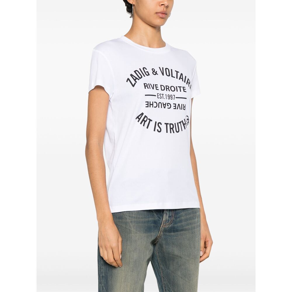 Zadig & Voltaire T Shirts - White | 1a8b89d853cc74bc3fe39fcb1e00e2dbe8903a7b