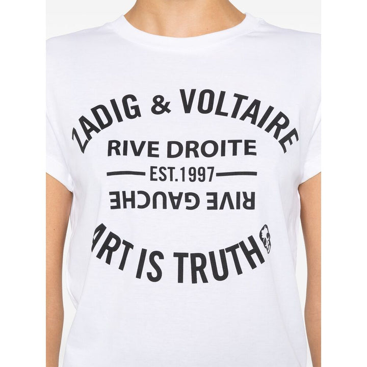 Zadig & Voltaire T Shirts - White | 25d76688c1f3f6e71452498e670a17bb3f6971ff