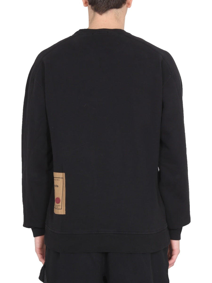 Ten C Sweatshirts - Black | Wanan Luxury