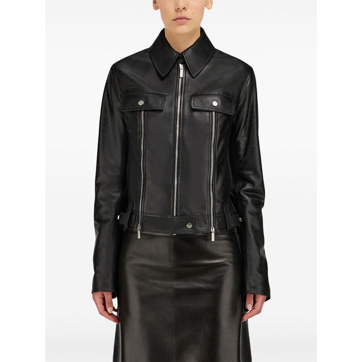 Ferragamo Outerwears - Black | e8969fafb657df65ba3cca1b3a23fc9b20bf3b61