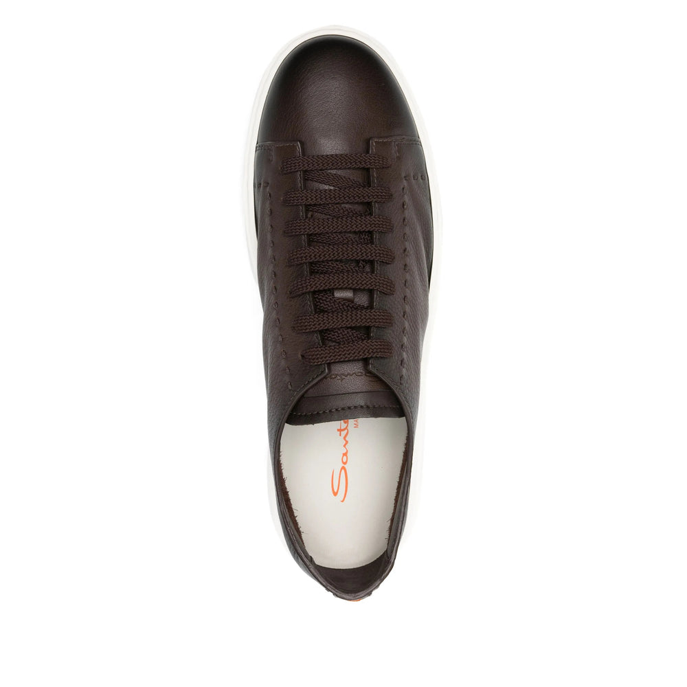 Santoni Sneakers - Brown | e58a53a3dedaf7c3a2a674cef99ee8233679a919