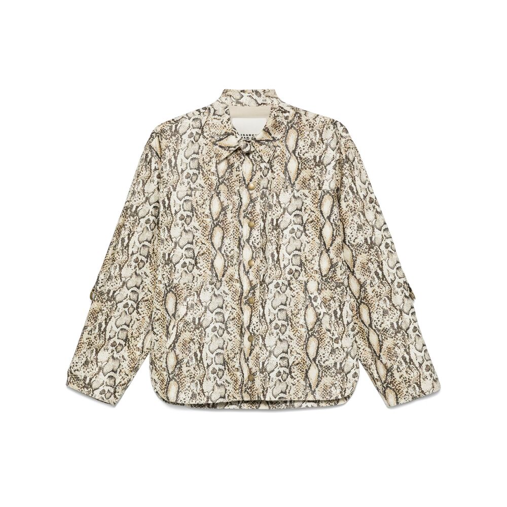 Isabel Marant Outerwears - Neutral, Green | c5a4ec6ae1dc51c33341f558bc5a5c19533ac626