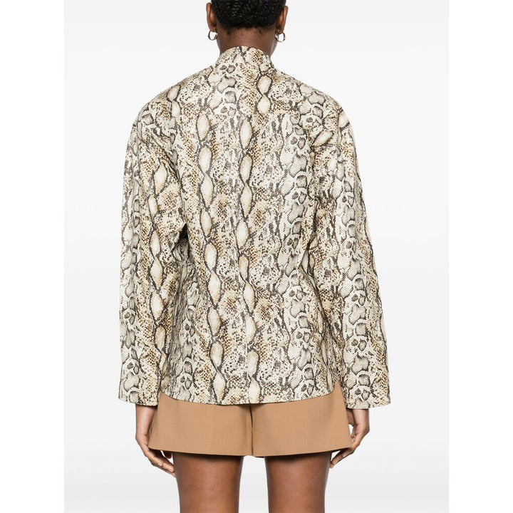 Isabel Marant Outerwears - Neutral, Green | b4b4508b487acb4ba5ca2d8d5b07fb55335ebe7f