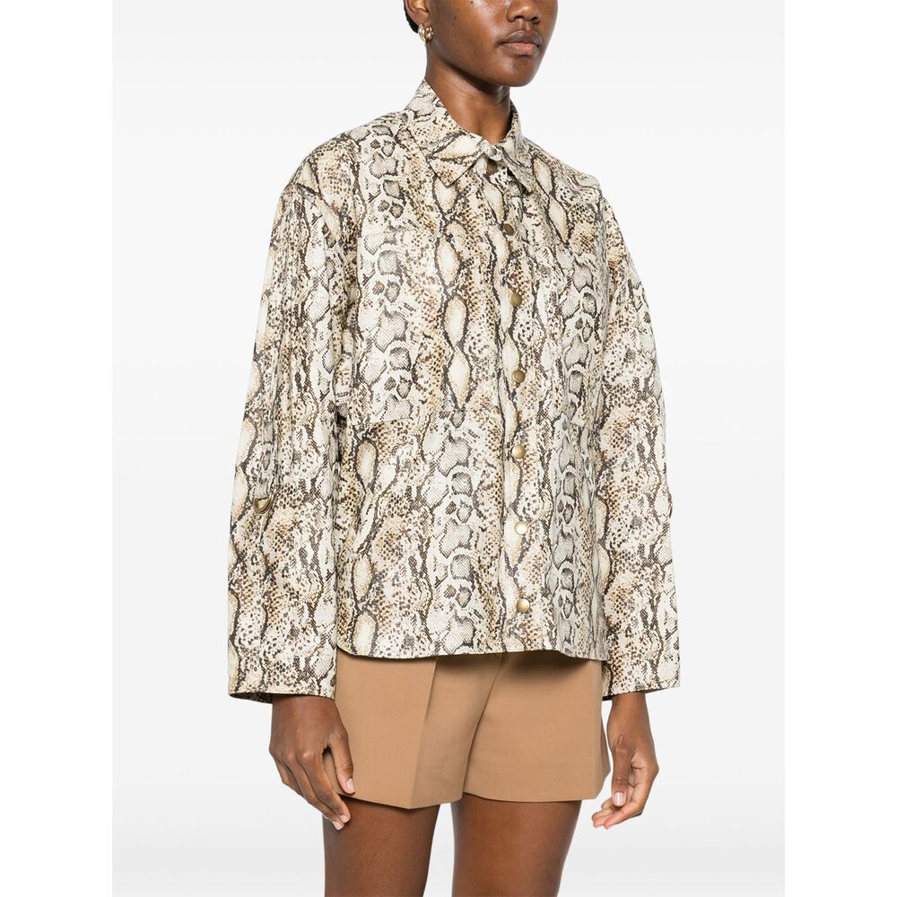 Isabel Marant Outerwears - Neutral, Green | d8adcc8147aa2bdb8c6d507398bbfb109fb9b8e7