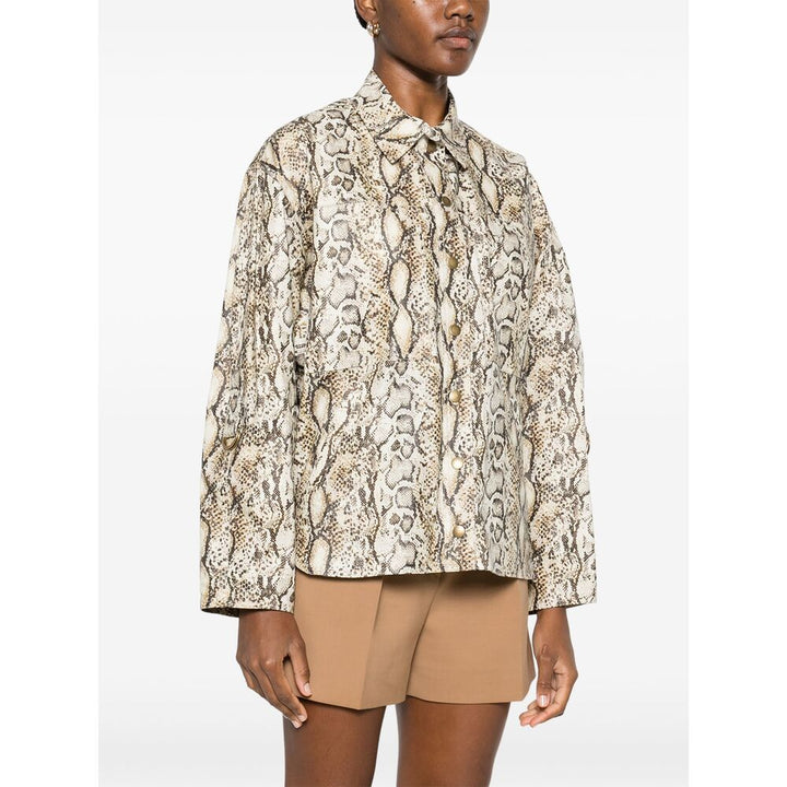 Isabel Marant Outerwears - Neutral, Green | d8adcc8147aa2bdb8c6d507398bbfb109fb9b8e7