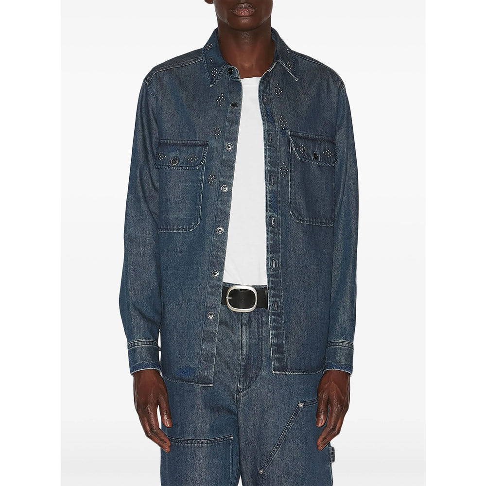 Isabel Marant Shirts - Blue | f76620879fc483da7558326374c705a5c1f7e102