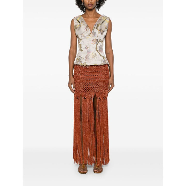 Alanui Skirts - Brown | 80a61fa8aa5f815ac40da3665631aa351c0fde5d