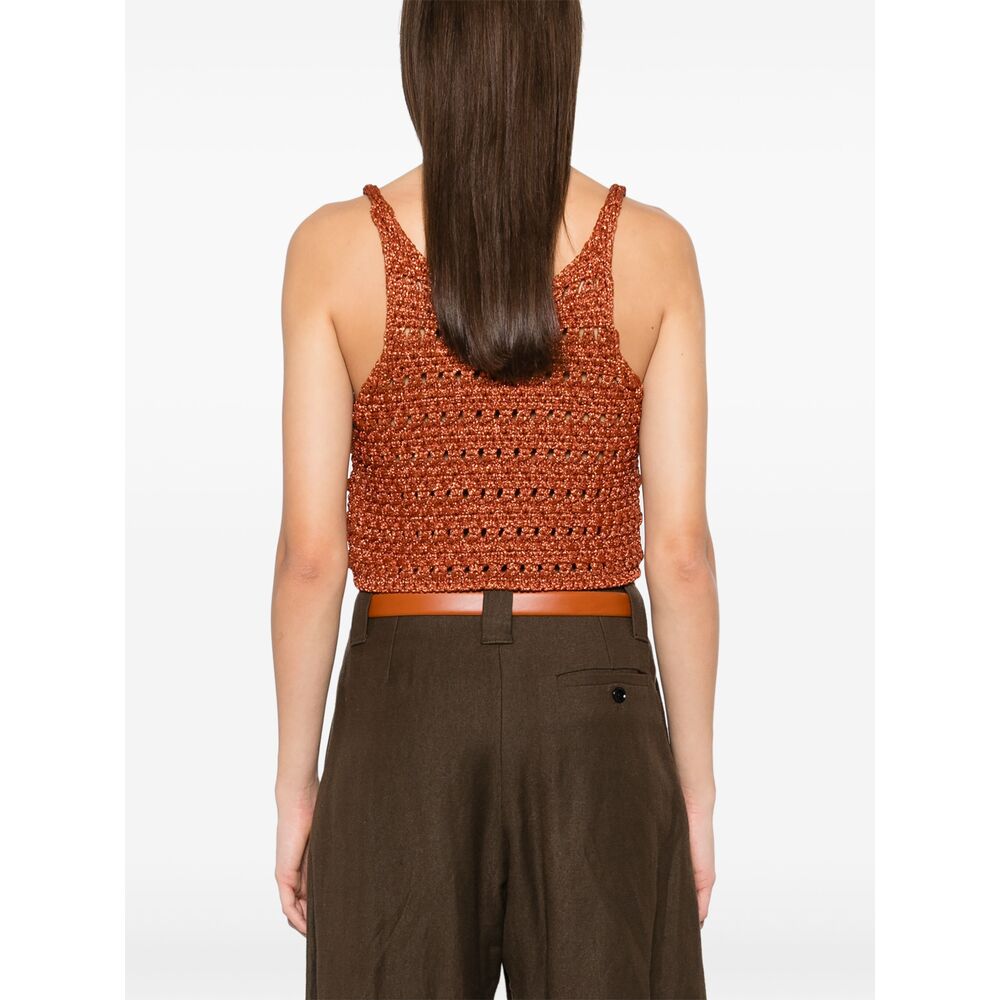 Alanui Tops - Brown | 2e64ff3ceeedd55e68b9012a1d8f98308b39ed87