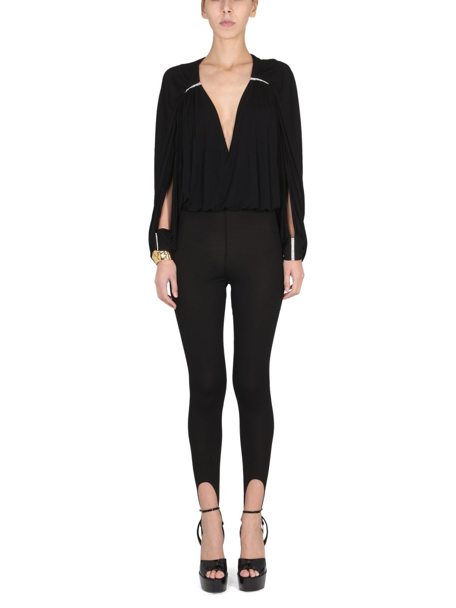 Saint Laurent Jumpsuits - Black | Wanan Luxury