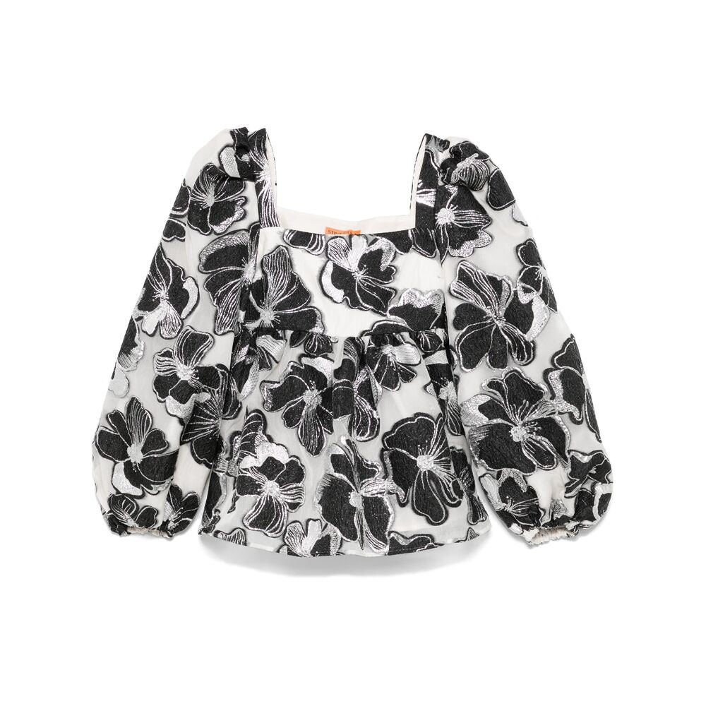 Stine Goya Sweaters - White, Black | 3958a7e9b79fd9cb593fc0f0e5eb1f41291c36af