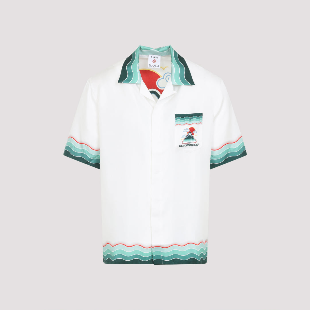 Casablanca Shirts - White | 40e6fbdbb52a7463321cd91f58149040081ea795