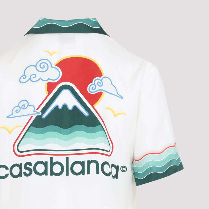 Casablanca Shirts - White | a545fee80ff7fdde7fe63ee765aa50b35659ed47