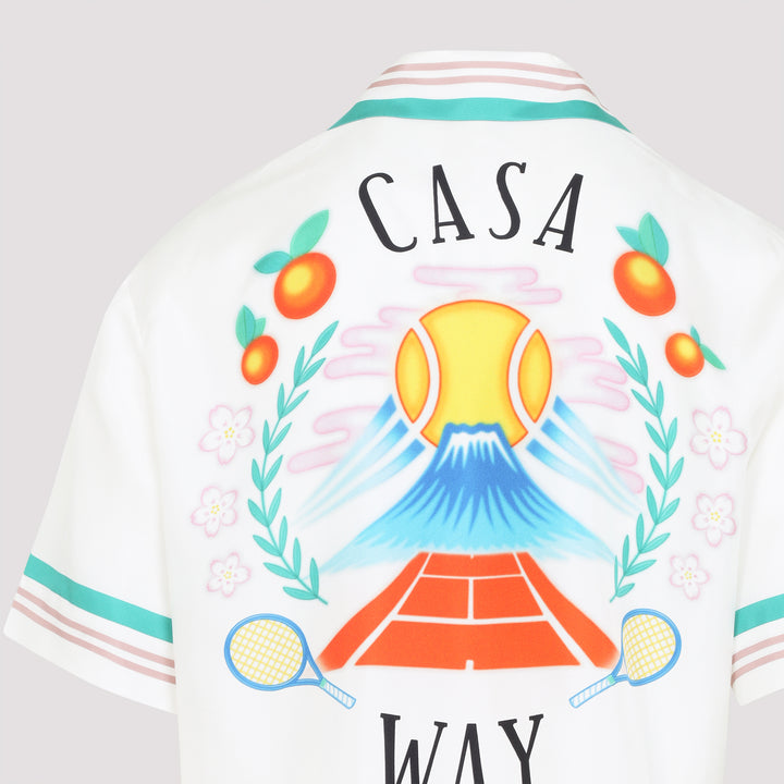 Casablanca Shirts - White | 4f37782acc564e47cce2dad75d0b86a16f2641ad