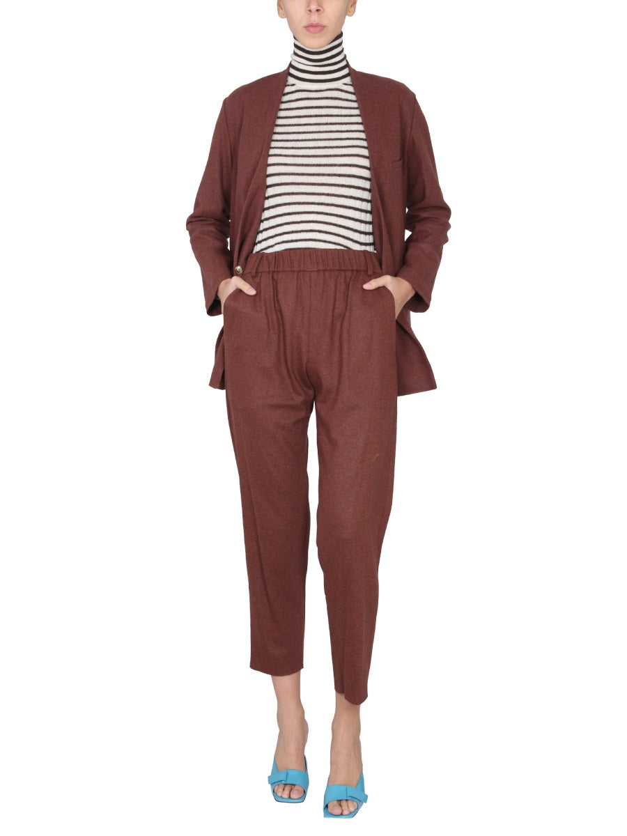 Alysi Pants - Brown | Wanan Luxury