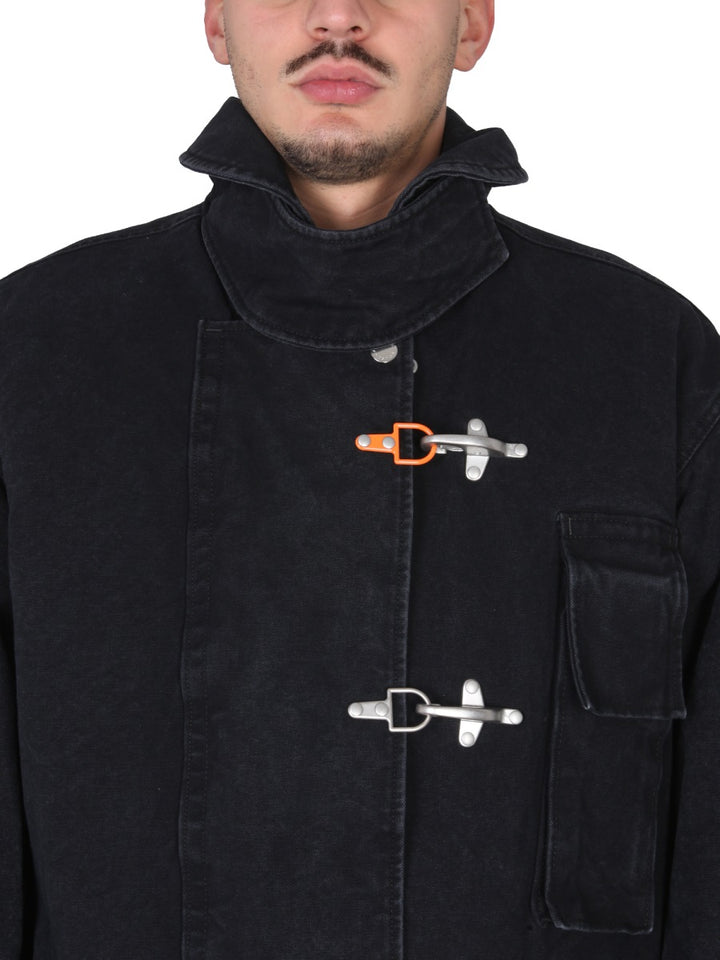 Heron Preston Jackets - Black | Wanan Luxury