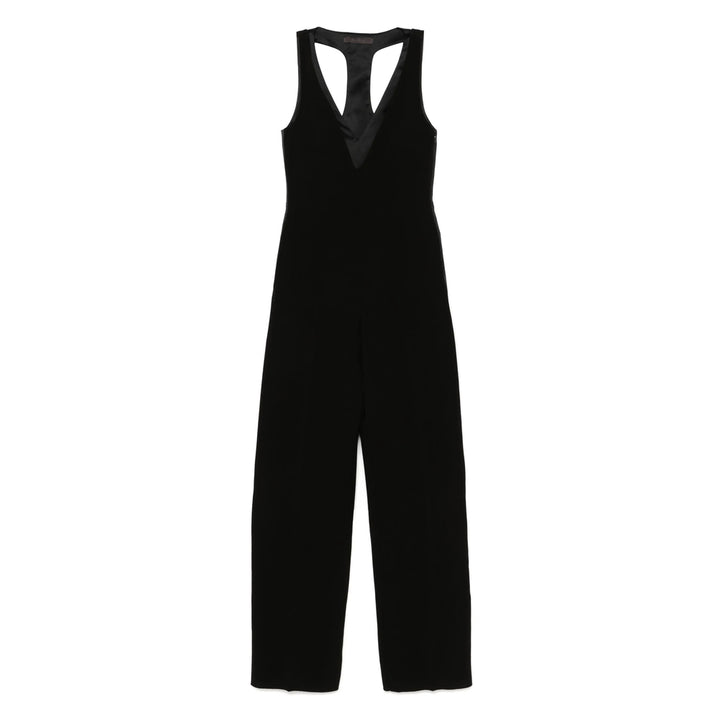Max Mara Pianoforte Jumpsuits - Black | 5c7b09fa2322bbde45378623f6bb1911626c700b