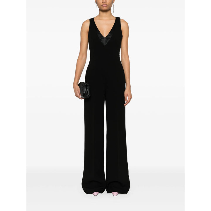 Max Mara Pianoforte Jumpsuits - Black | 1599e81635229f361b1ef04782fd2521f2fafeb7
