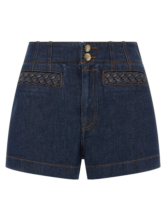 Aster Bermuda And Short Blue