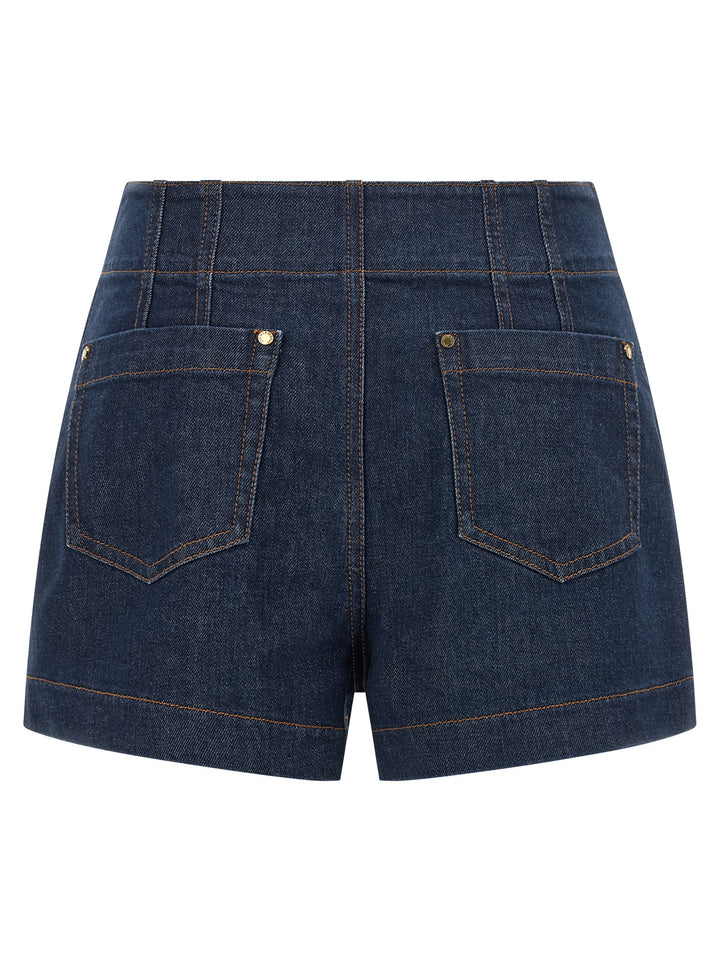 Zimmermann Aster Bermuda and Short - Blue | 37fbfacfd12cbc800459a402e3fb6dd487242ca6