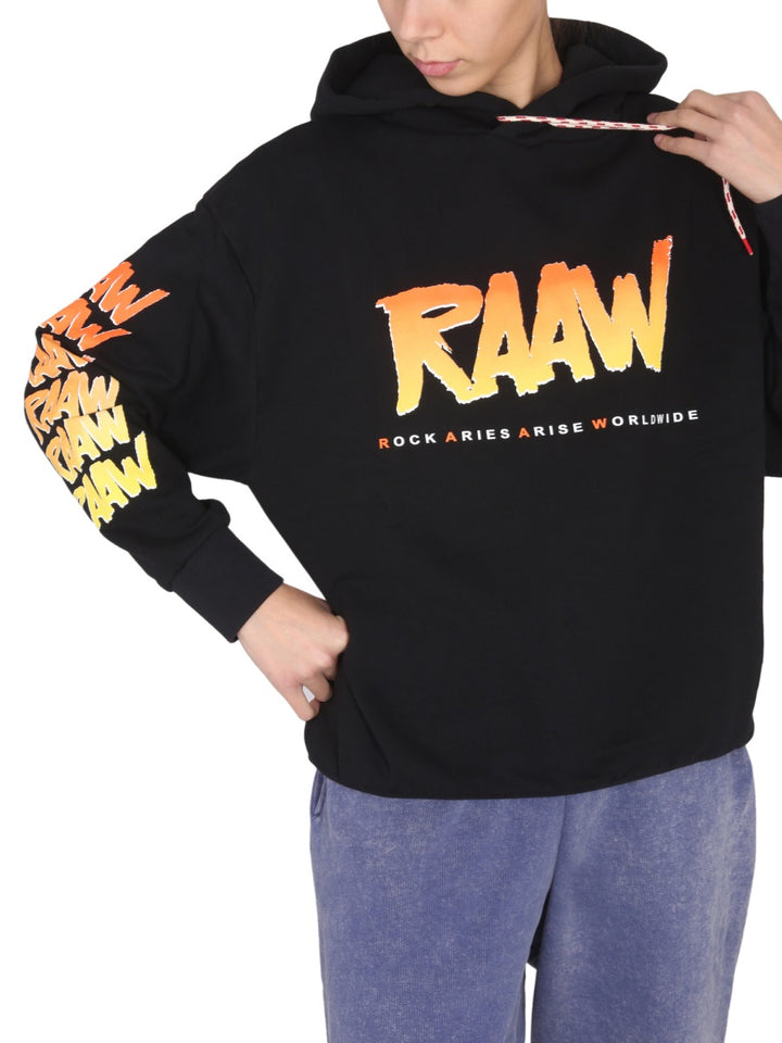 Aries Sweatshirts - Black | Wanan Luxury