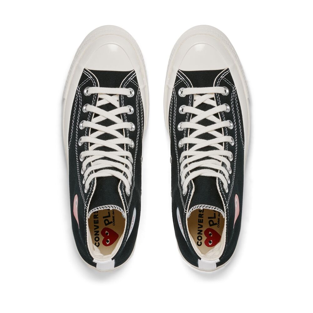 Converse X Comme Des GarÇOns Play Sneakers - Black | 5d472eb9308f7332e3d51d19006530955581c9be
