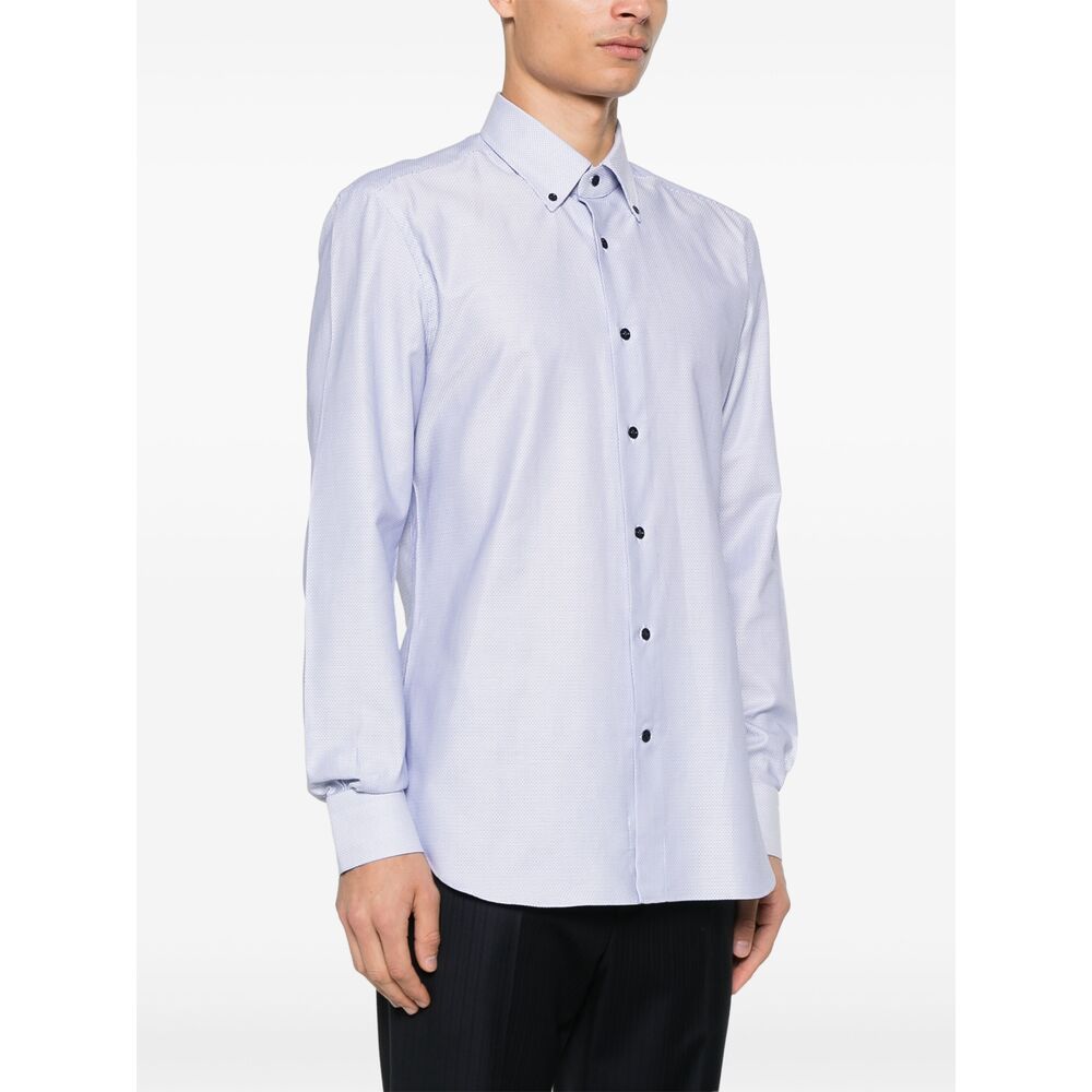 Mazzarelli Shirts - Blue | 433a7f4ac00ed4fe87ed25a8b40890615fece3ea