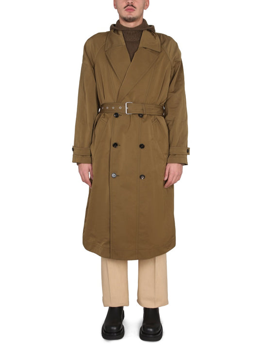 Nylon Folding Trench Coat