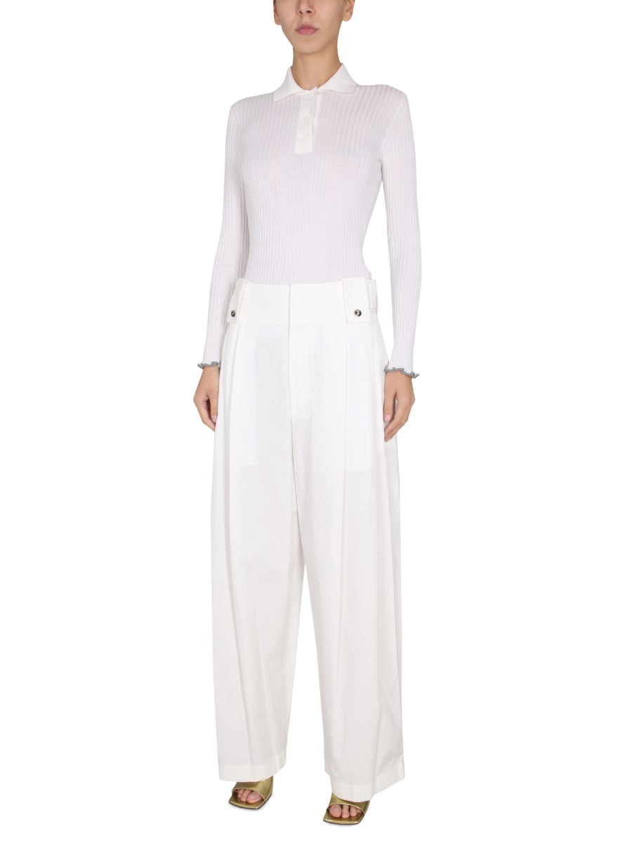 Bottega Veneta Pants - Ivory | be790f6a179d11794b64e594ed72f274c8098716