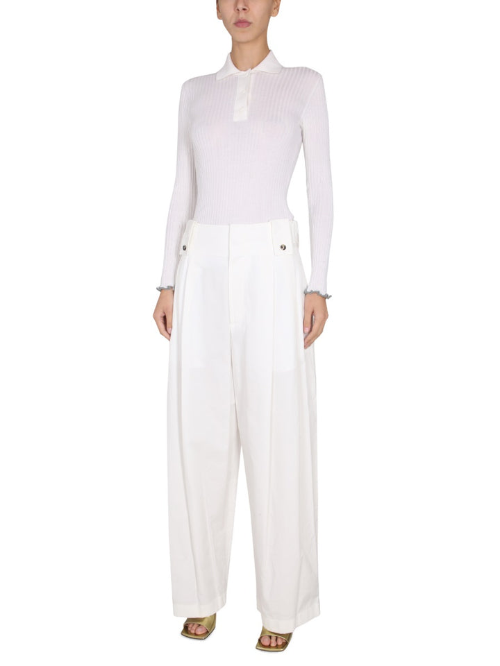 Bottega Veneta Pants - Ivory | be790f6a179d11794b64e594ed72f274c8098716