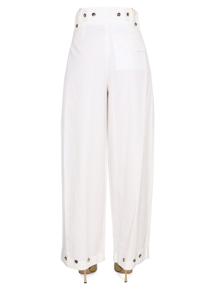 Bottega Veneta Pants - Ivory | 48b0fd60d7b23e778fd8ab8dea532da453fa9893