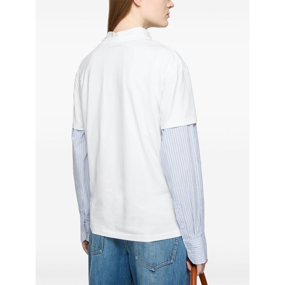 Acne Studios T Shirts - White | 3422b4eec639fc22f967105be87831d4c1443ffe