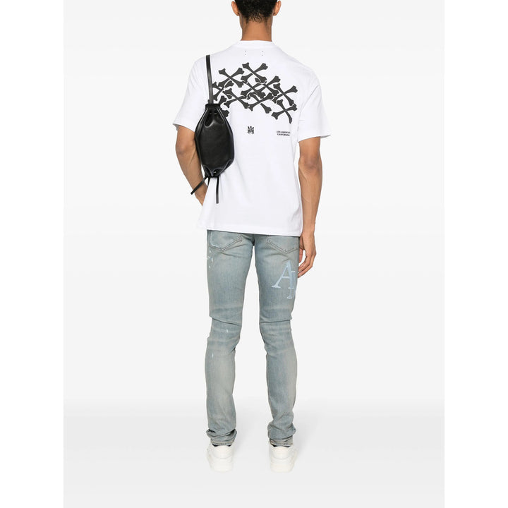 Amiri T Shirts - White | 65f43e57b608aee1edeb6369fc9377f78f2a6e70