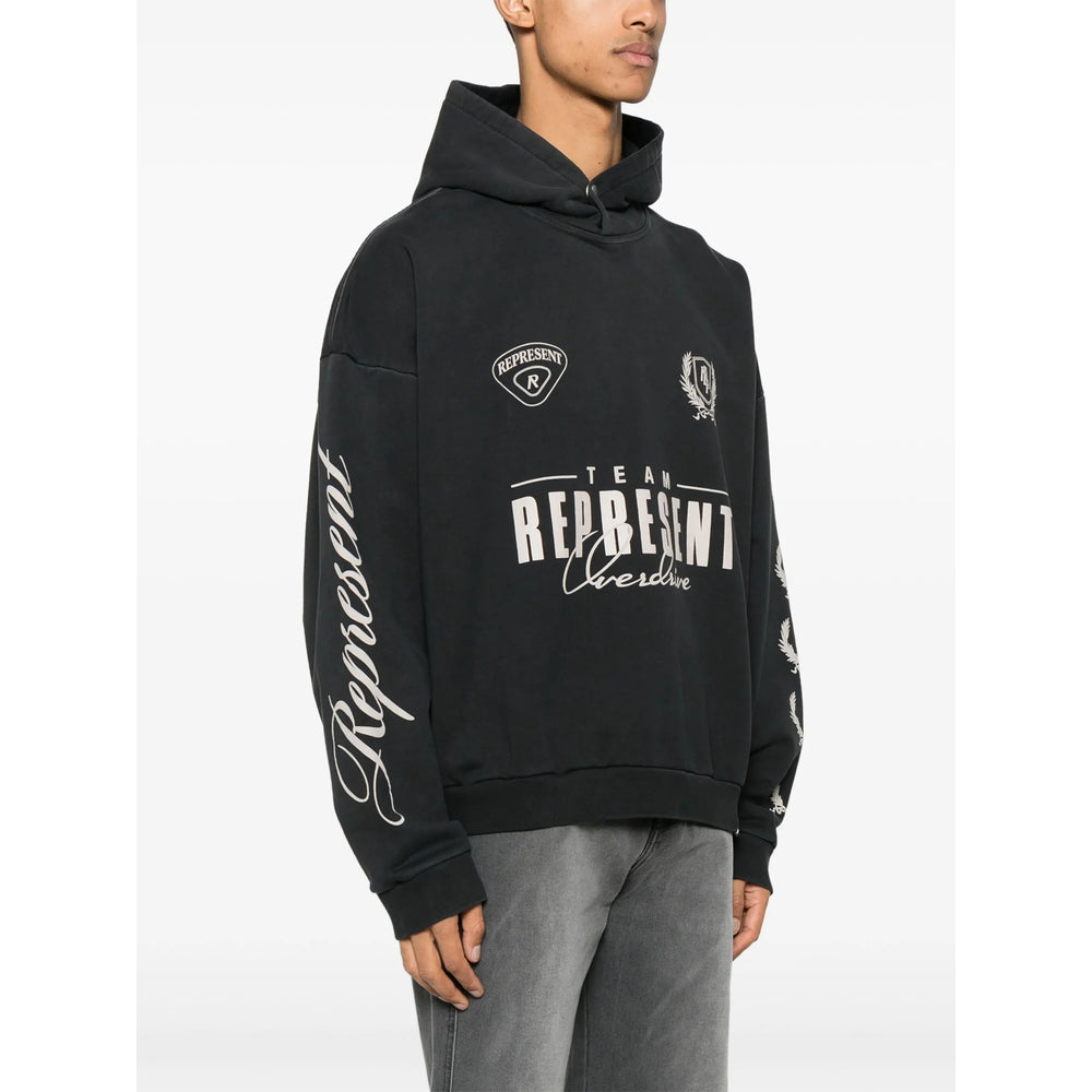 Represent Sweatshirts - Black | aac8f27871d8cf134d880c75a976f926201f57f5