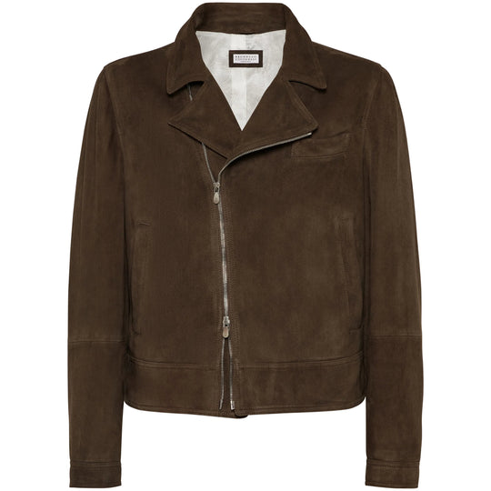 Leather Outerwears Brown