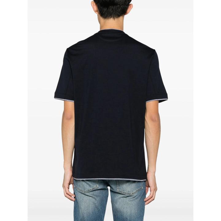 Brunello Cucinelli T Shirts - Blue | c78da8e7b980f96b9cec9c51e0c049ea1be3ab28