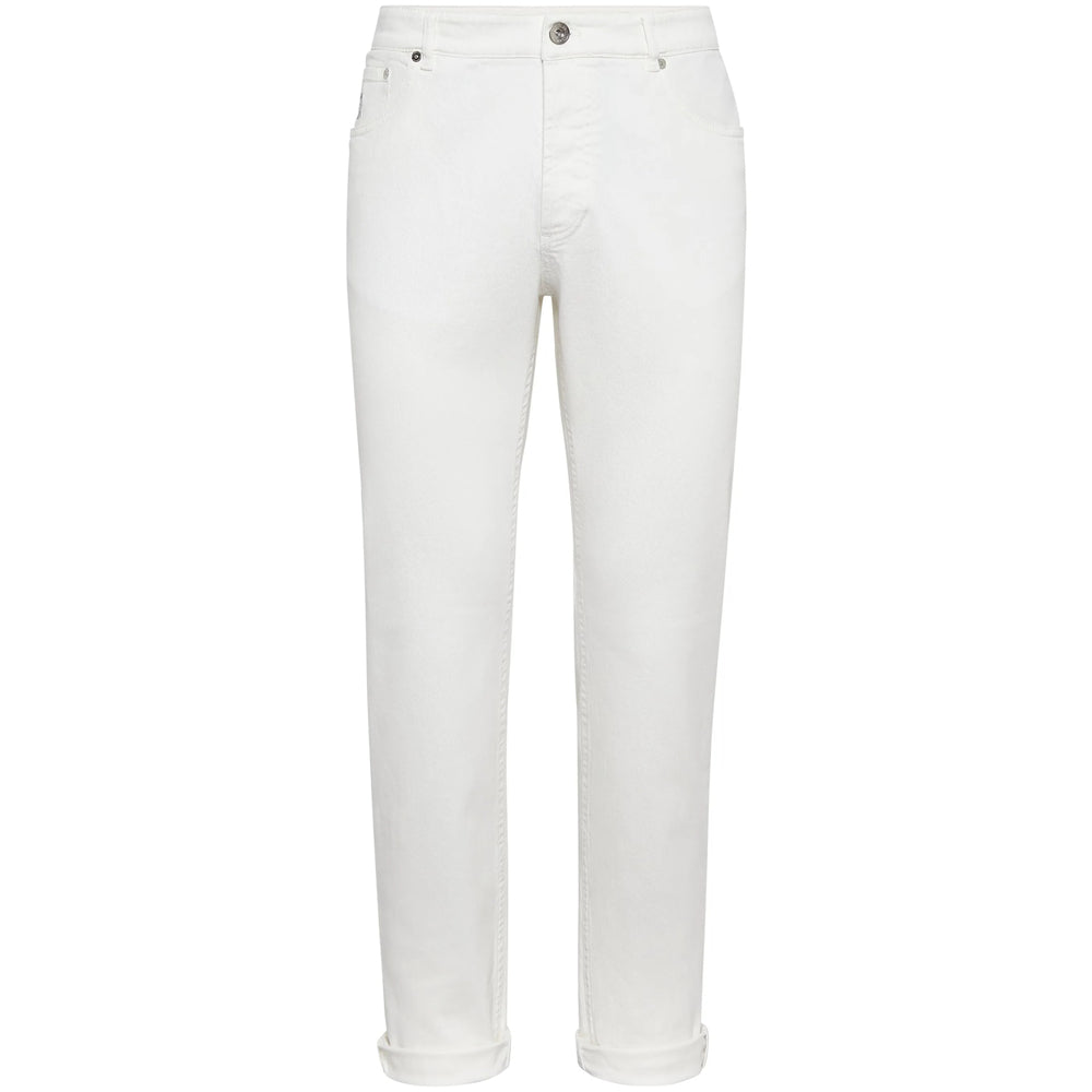 Brunello Cucinelli Denim - White | d818c57bf261dc27d4b245b610f0f4f1218c5cf5