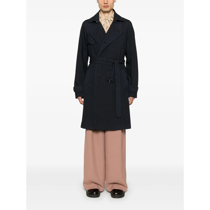 Dries Van Noten Coats - Blue | 97fffcecf9580ad439e5700b817f7f73f95f3fa6