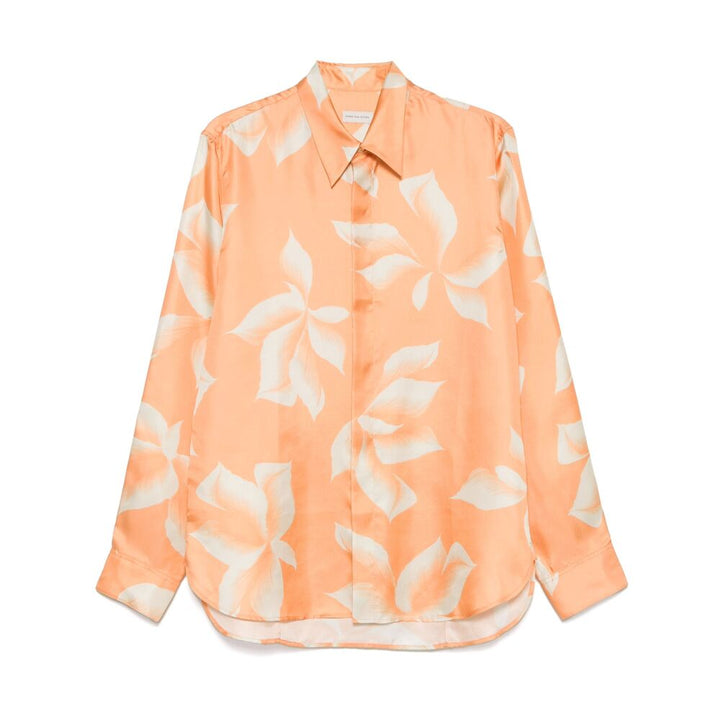 Dries Van Noten Shirts - Orange, Neutral | ddaaef034edc60de8fe334f8bd5e2530a87485e1