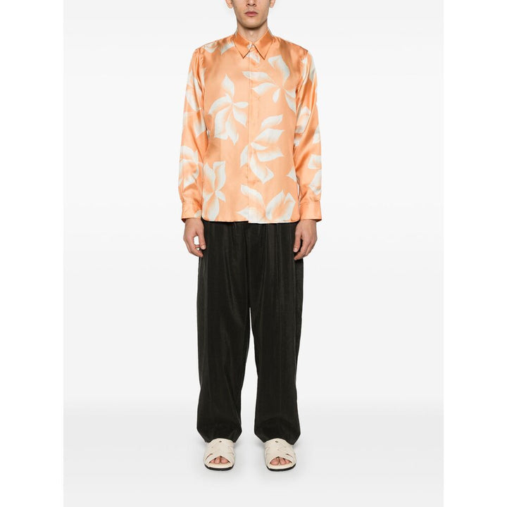 Dries Van Noten Shirts - Orange, Neutral | a5a057e4a98c24f29fc93d7a69ae90784cff1800