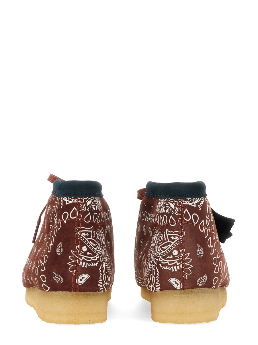 Clarks Boots - Burgundy | Wanan Luxury