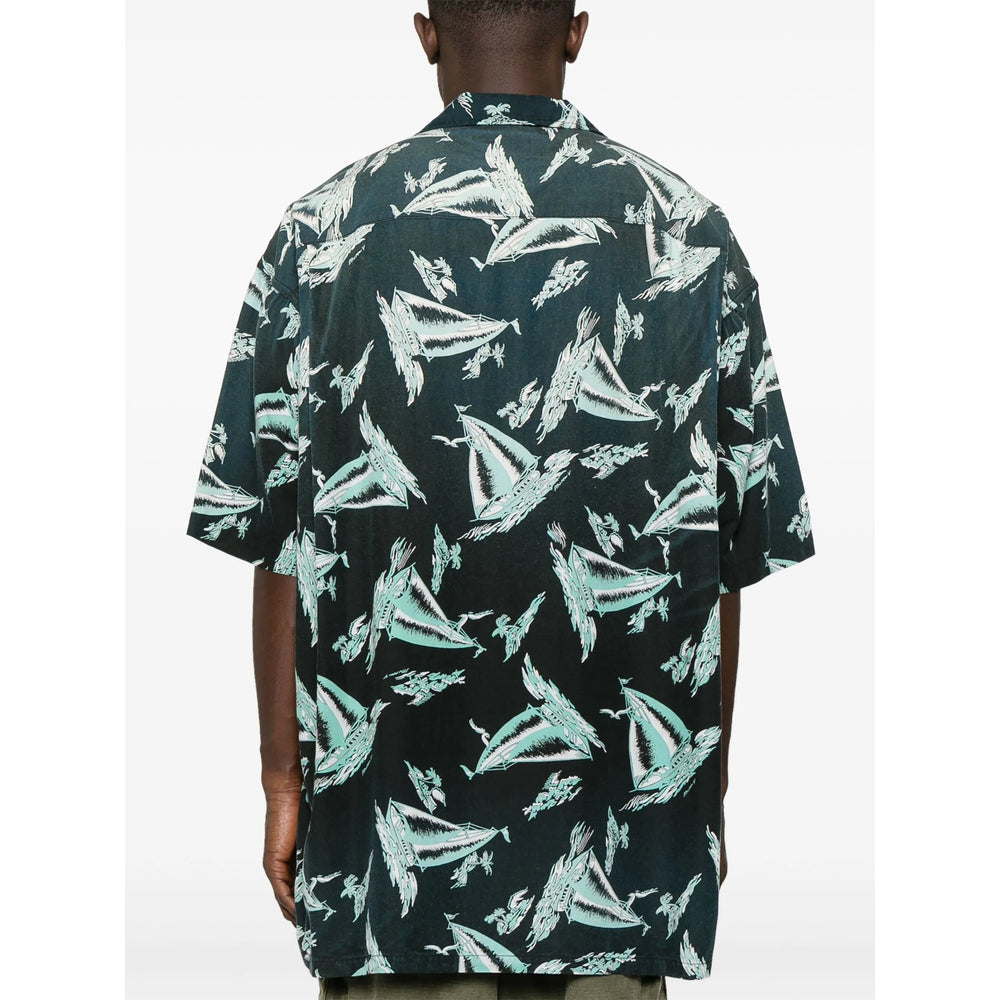 Maison Mihara Yasuhiro Shirts - Black, Blue | aaca1d128a9a067a1c4e895356aa4a51bff8fae7