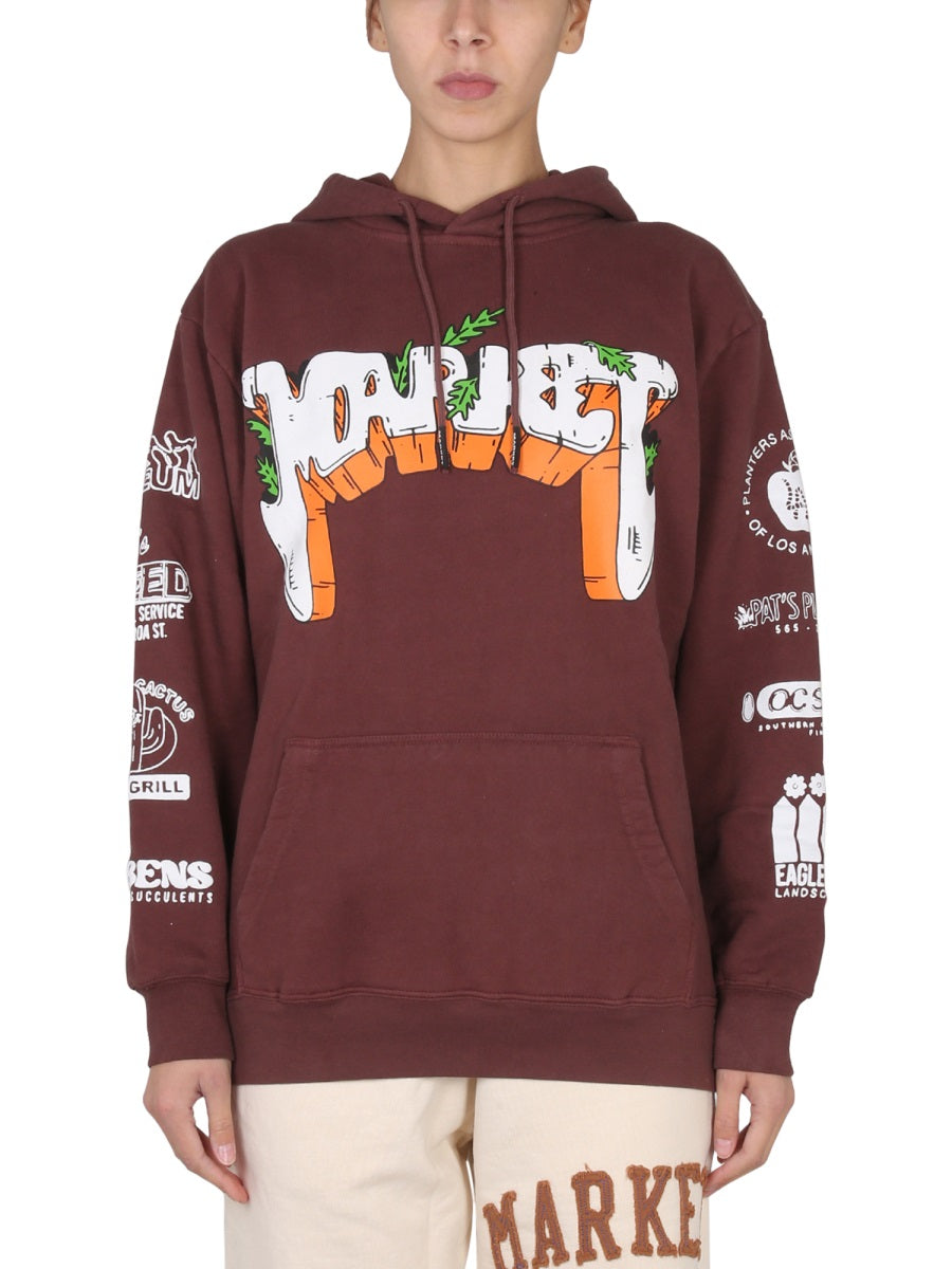 Market Sweatshirts - Brown | da49ba896e694a06ce56e2bfe702d9815a5903ad