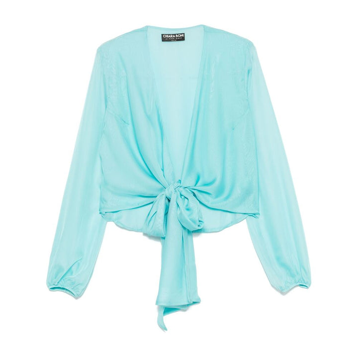 Chiara Boni Shirts - Blue | b04526fa493273f2cdf27e89051f53c51dcd93e2