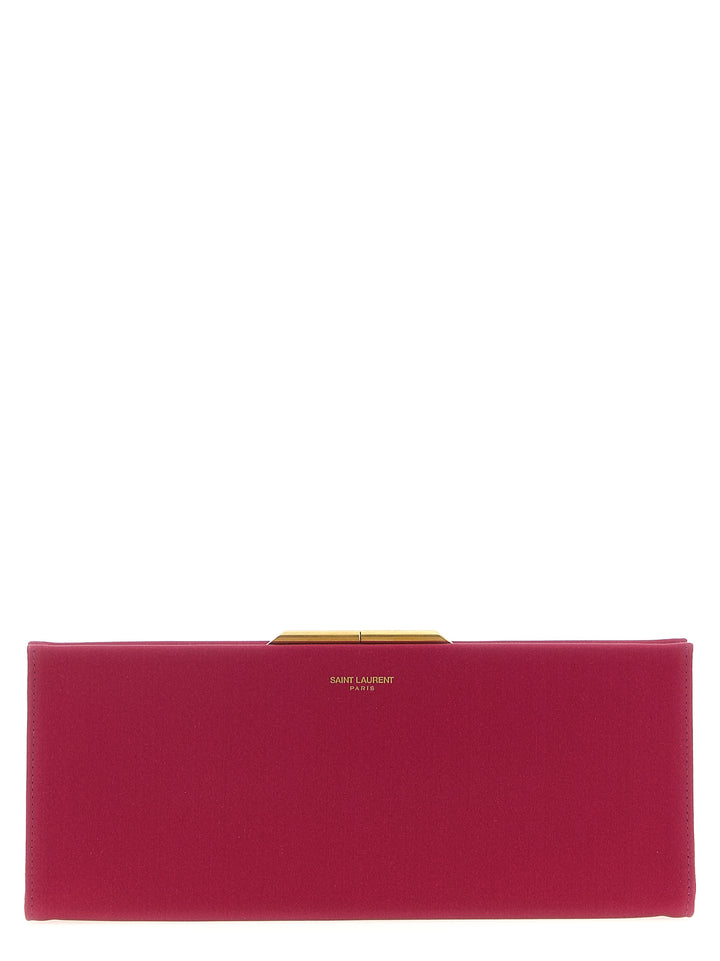 Saint Laurent Midnight Piccola Clutch - Fuchsia | 721afc5eef66e562a8cb0bfb94c47ad62be173df