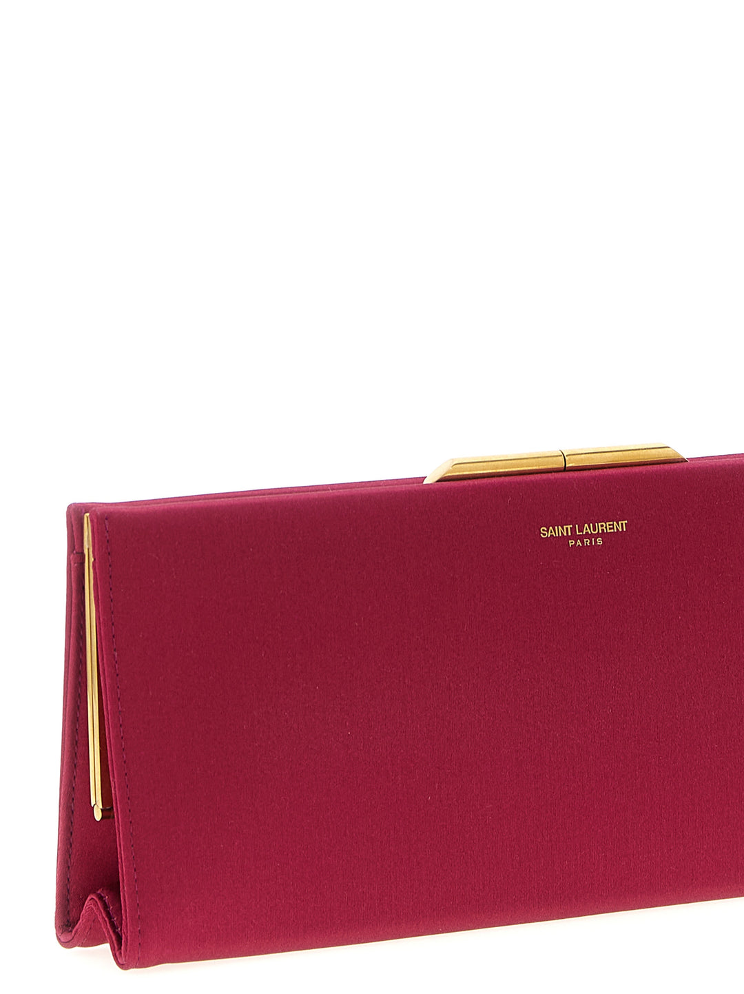 Saint Laurent Midnight Piccola Clutch - Fuchsia | c00975b2666e7e0874e0b9dc7d7996dd0c0c0af2