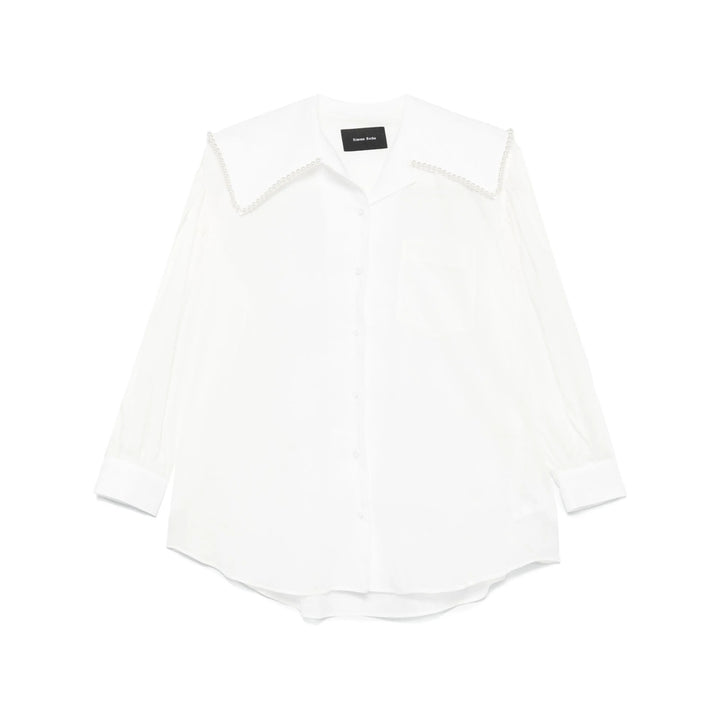 Simone Rocha Shirts - White | e7ccbdd2ffafb6d3d61954f409a36c27782946f9