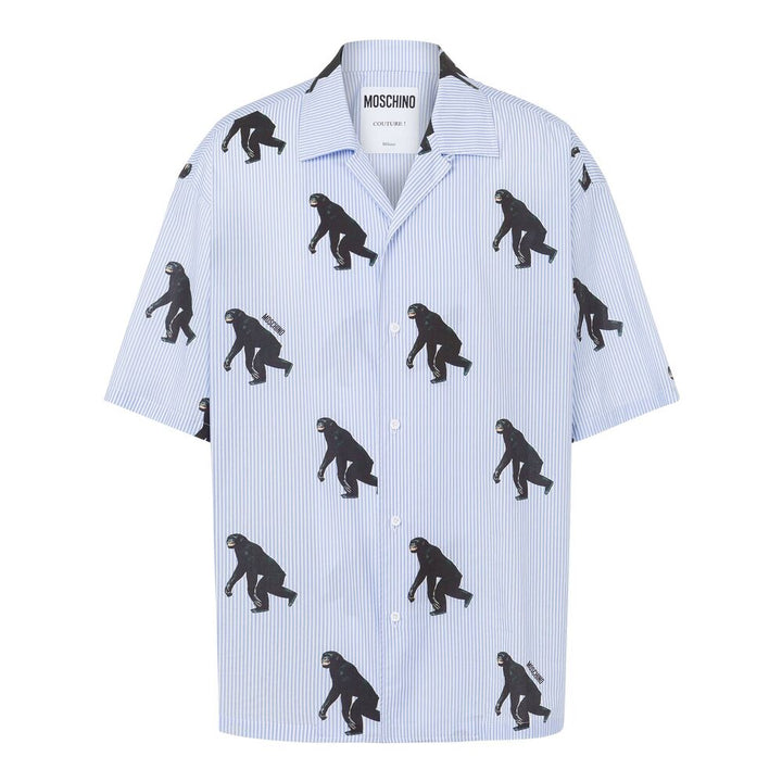 Moschino Shirts - Blue, White | 451f4a5effb55958c4597acc3d203896367d569b