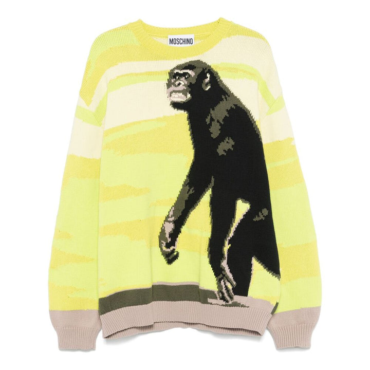 Moschino Sweaters - Green | a12e8326e3123bea7e9b1cb0733fda402c7416e6
