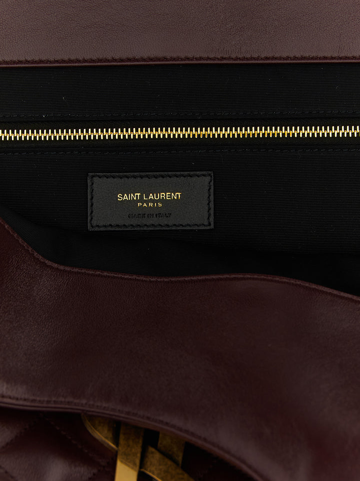 Saint Laurent Icare Tote Bag - Bordeaux | 4d57b240bfe7e4ae34fb9398518d1687ffcd115d